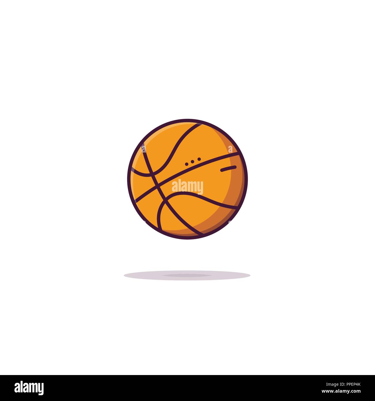 Basketball Ball Vektor Stock Vektor