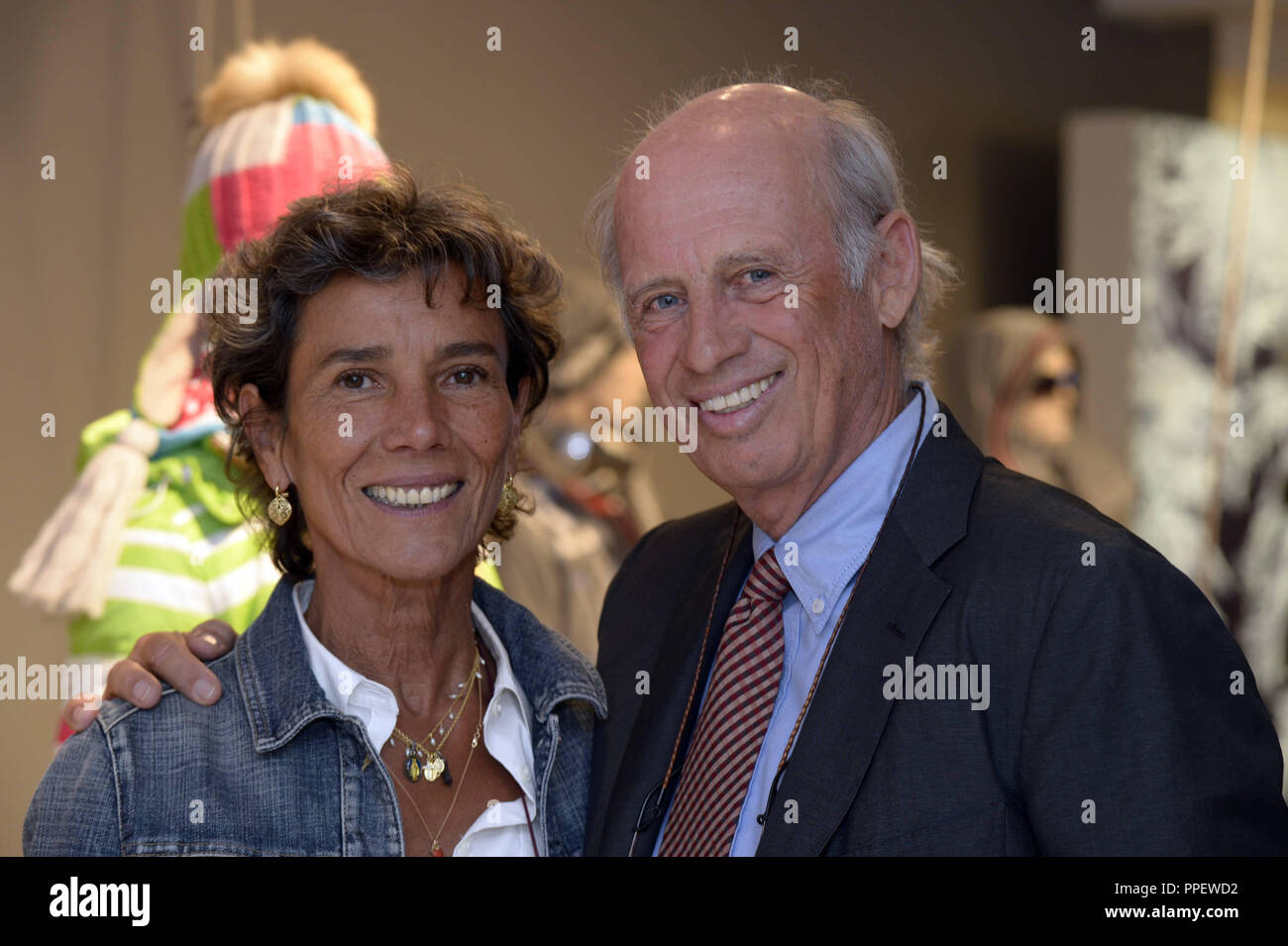 With willy bogner and wife sonia -Fotos und -Bildmaterial in hoher  Auflösung – Alamy