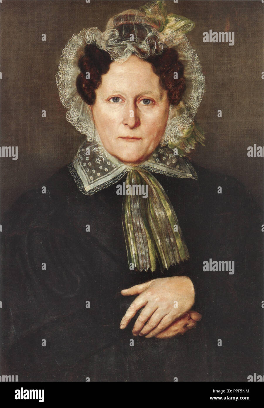 Dreyer Dankvart - Porträt der Mutter des Künstlers Stockfoto