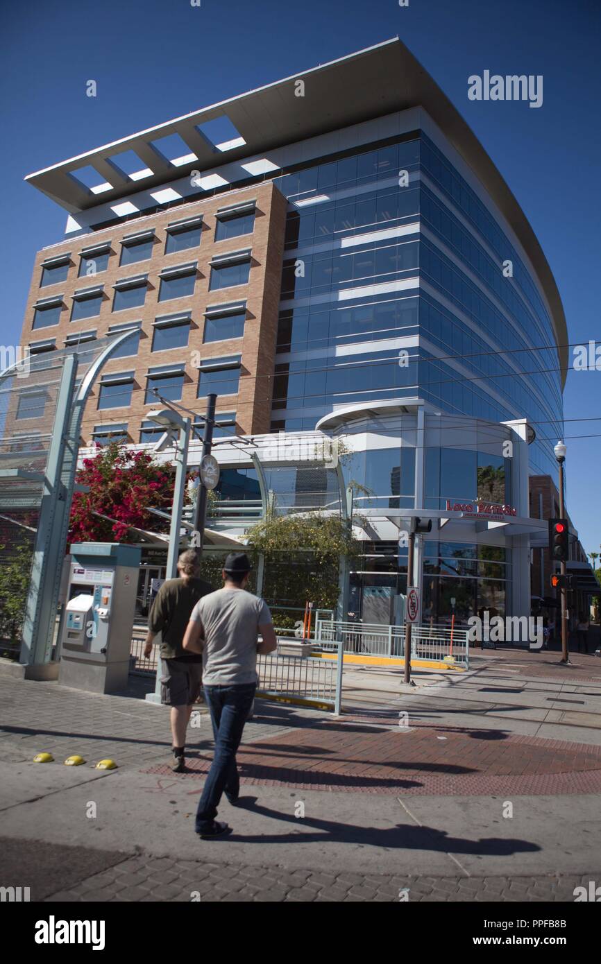 Stadt Tempe, AZ, Tempe Town Lake. Stadt Tempe, AZ, Tempe Town Lake, Phoenix AZ. Stockfoto