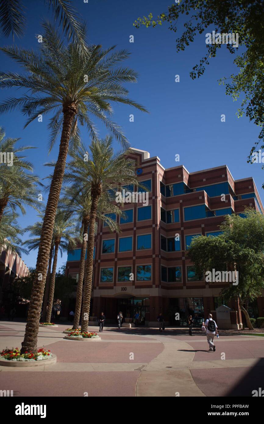 Stadt Tempe, AZ, Tempe Town Lake. Stadt Tempe, AZ, Tempe Town Lake, Phoenix AZ. Stockfoto