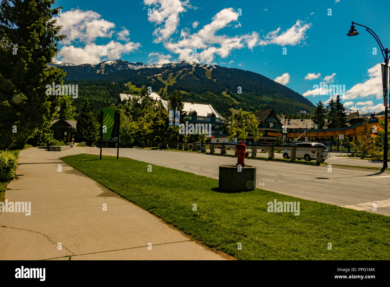 Whistler British Columbia Stockfoto