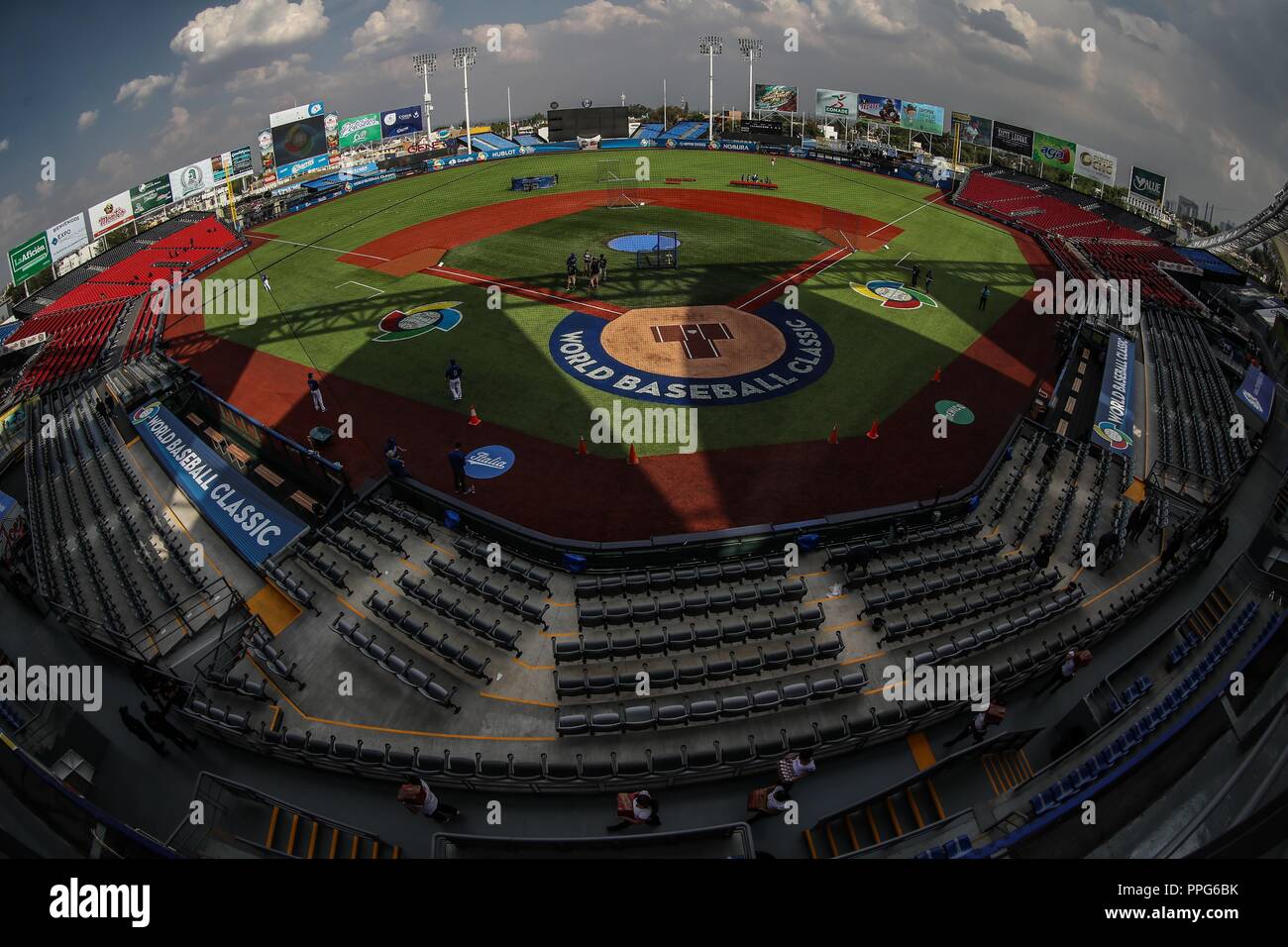 Baseball, Beisbol, WBC, WBC 2017, WBC, MEXIKO, World Baseball Classic, World Baseball Classic Mexiko. Jalisco Stadium in Guadalajara, Jalisco, Mexiko. M Stockfoto