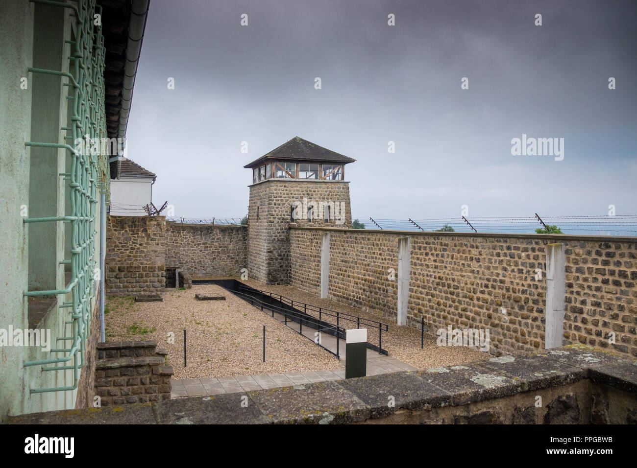 KZ Mauthausen, Österreich Stockfoto