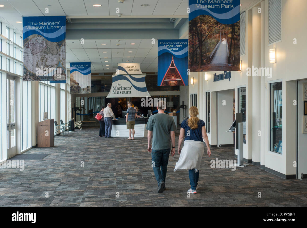 Seemänner museum Newport News, Virginia Stockfoto
