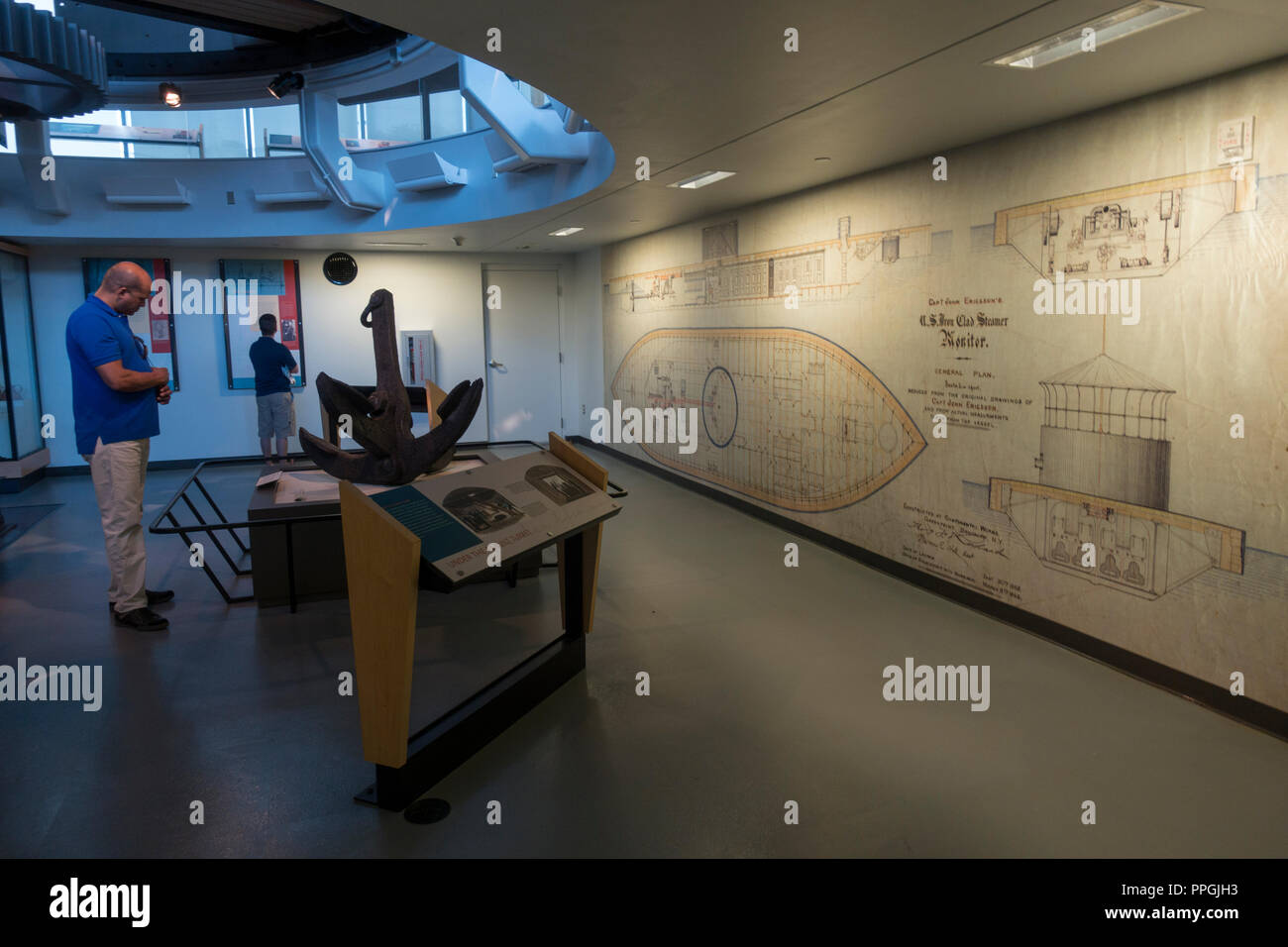 Seemänner museum Newport News, Virginia Stockfoto