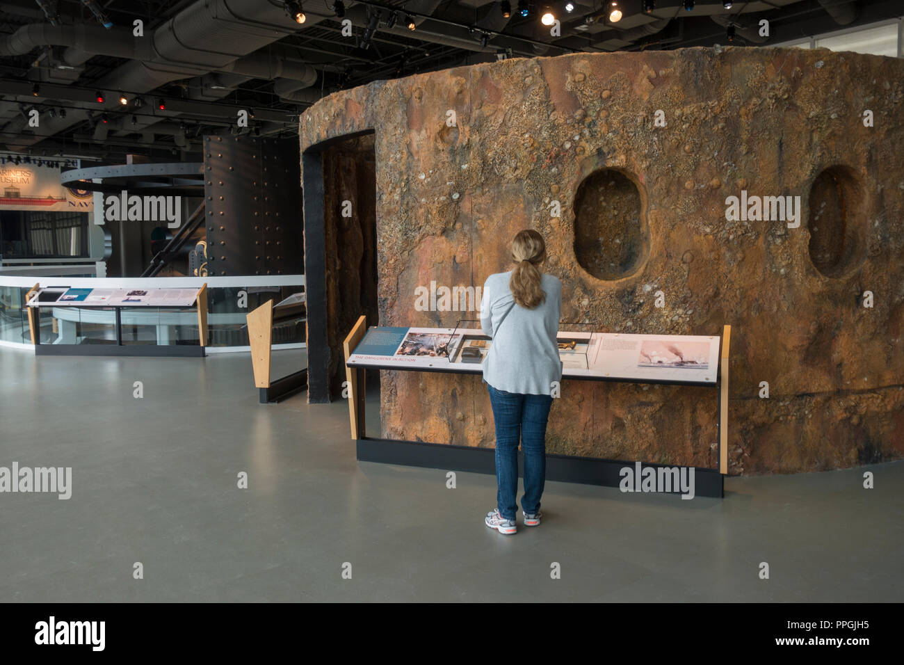 Seemänner museum Newport News, Virginia Stockfoto