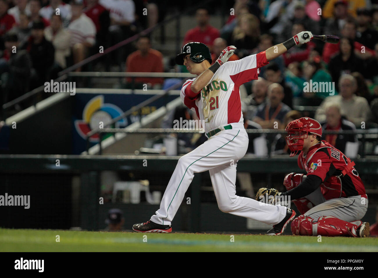 Kanada vs Mexiko en el Classic Mundial 2013. Foto: NortePhoto Stockfoto