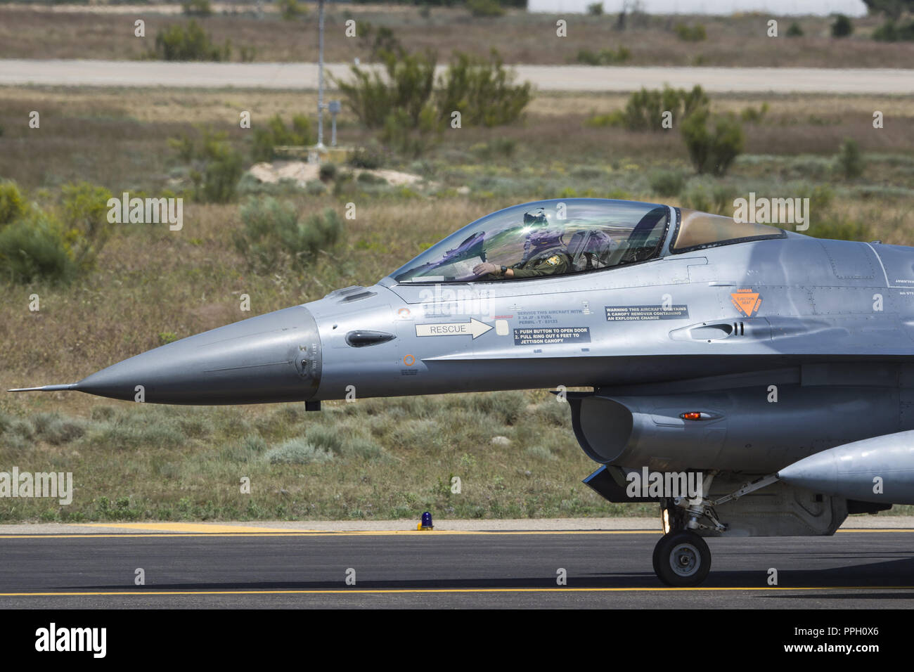 China. 26 Sep, 2018. Die F-16 Fighter NATO Tiger Meet 2016 in Spanien, 22. Mai 2016 gesehen werden kann. Credit: SIPA Asien/ZUMA Draht/Alamy leben Nachrichten Stockfoto