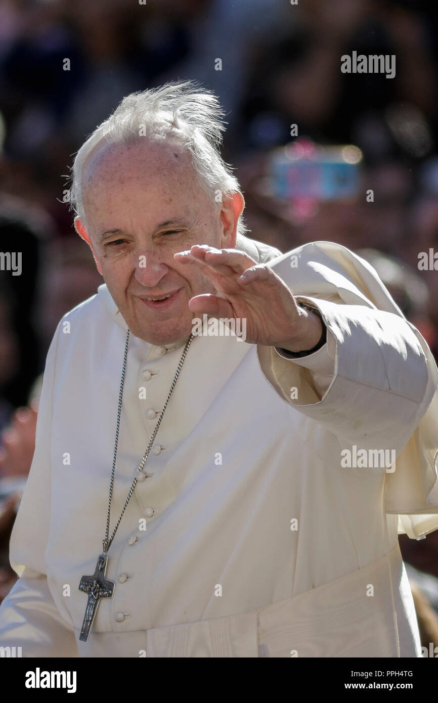 Papst Franziskus Papa Francesco Stockfotos Und -bilder Kaufen - Alamy