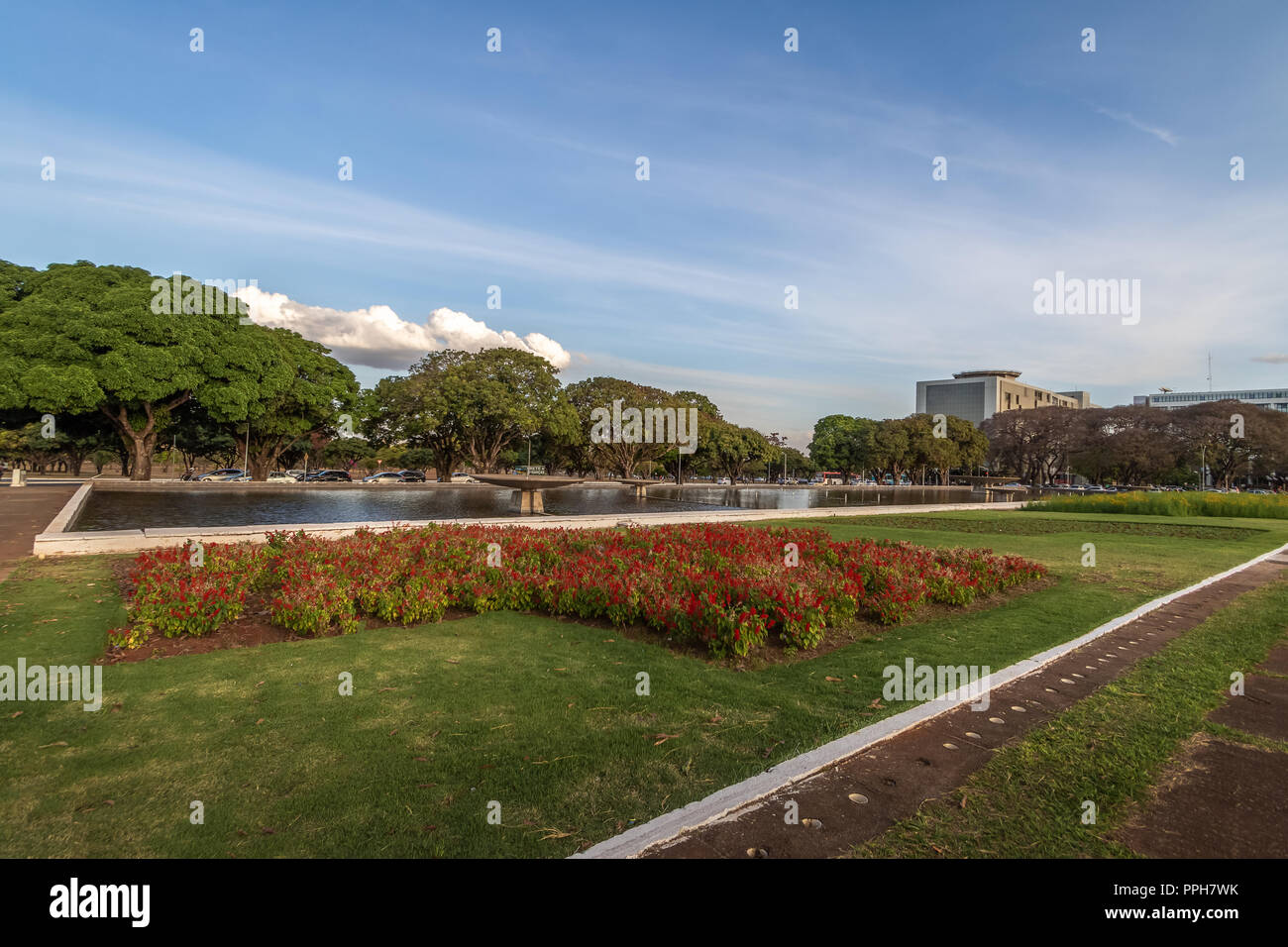 Buriti Square - Brasilia, Distrito Federal, Brasilien Stockfoto