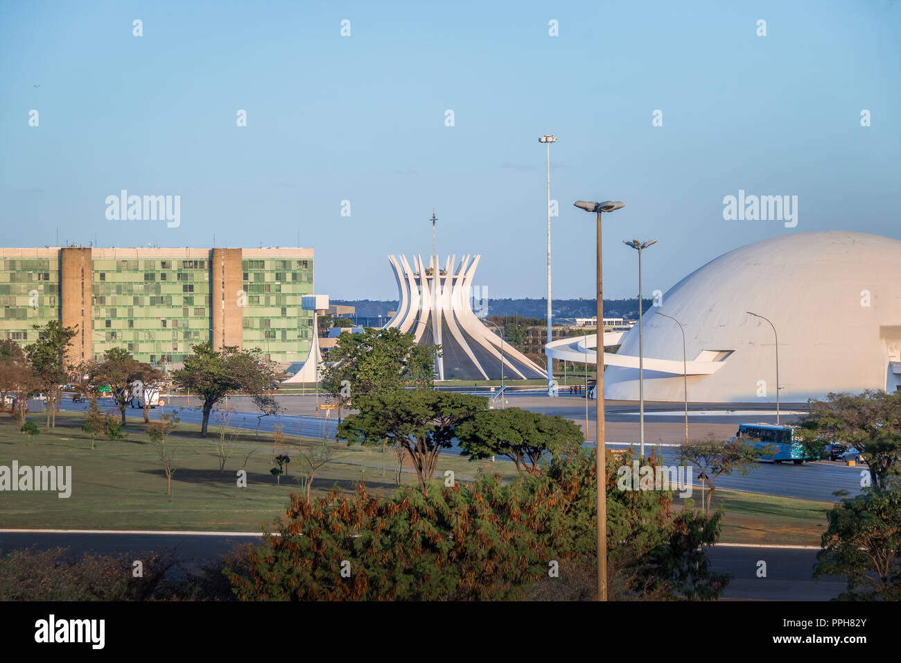 Brasilia - Brasilia, Distrito Federal, Brasilien Stockfoto