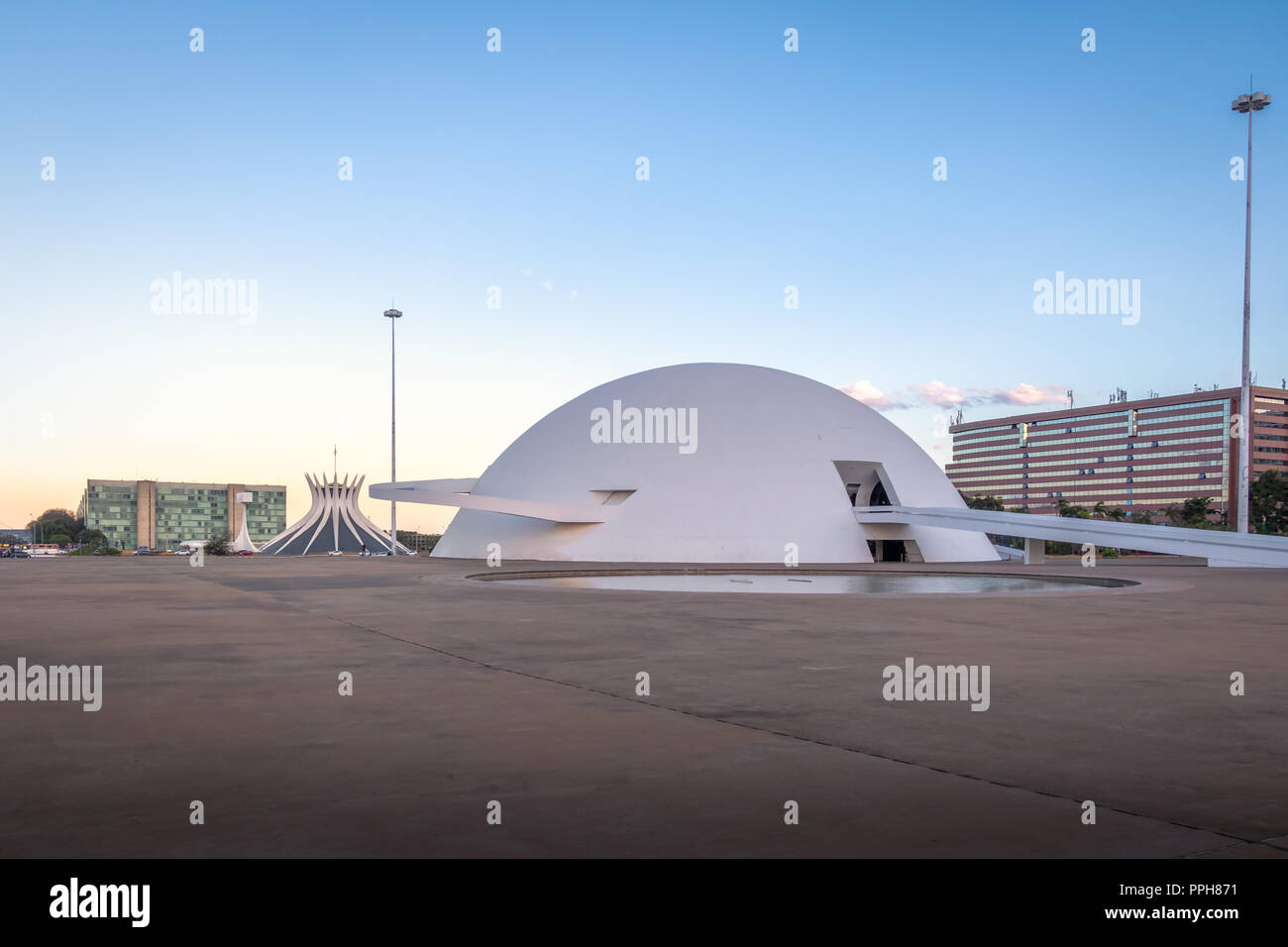 Brasilia - Brasilia, Distrito Federal, Brasilien Stockfoto