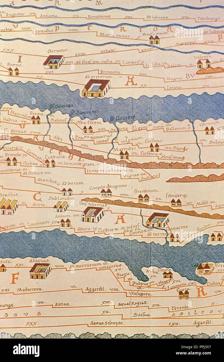 Tabula Peutingeriana Oder Peutinger Tabelle Eine Illustrierte tabula-peutingeriana-oder-peutinger-tabelle-eine-illustrierte