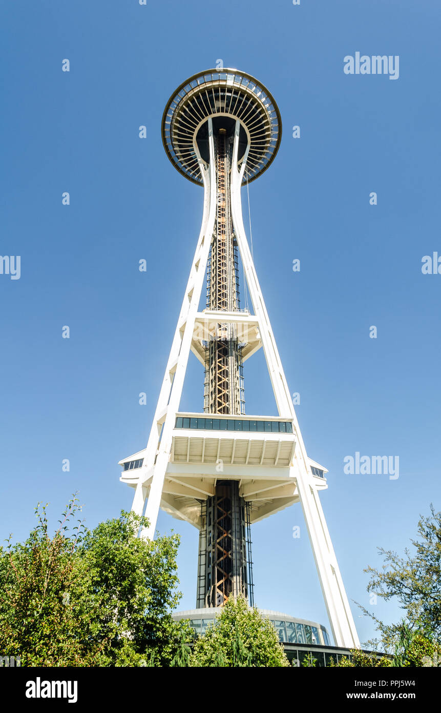 Seattle Space Needle Stockfoto