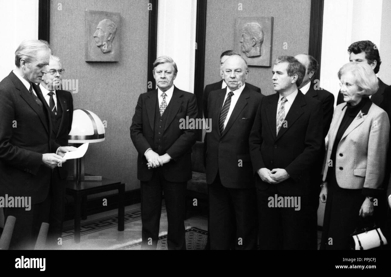 Bundeskanzler Helmut Schmidt Stockfotos & Bundeskanzler Helmut Schmidt