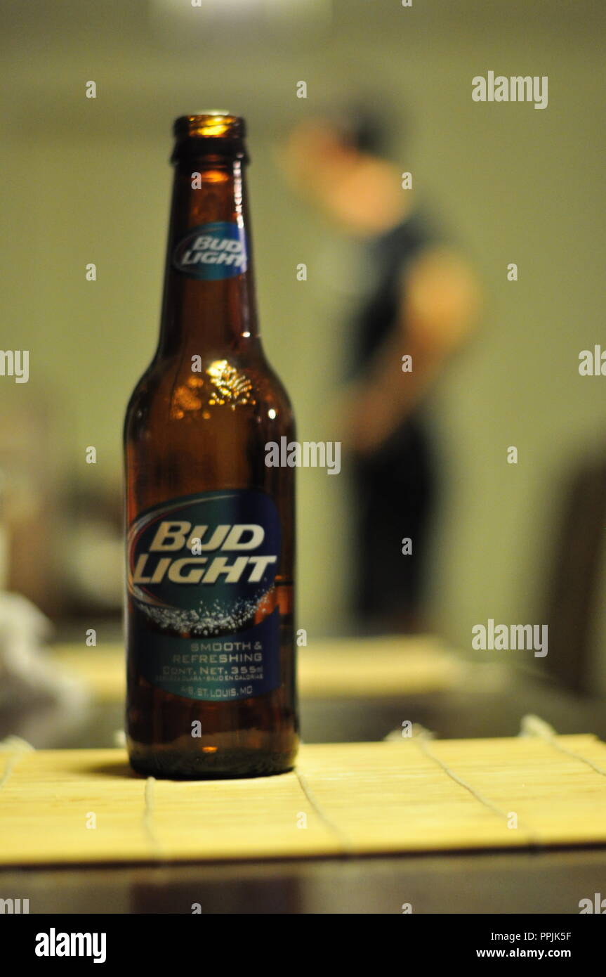 Bud Light Bier Stockfoto