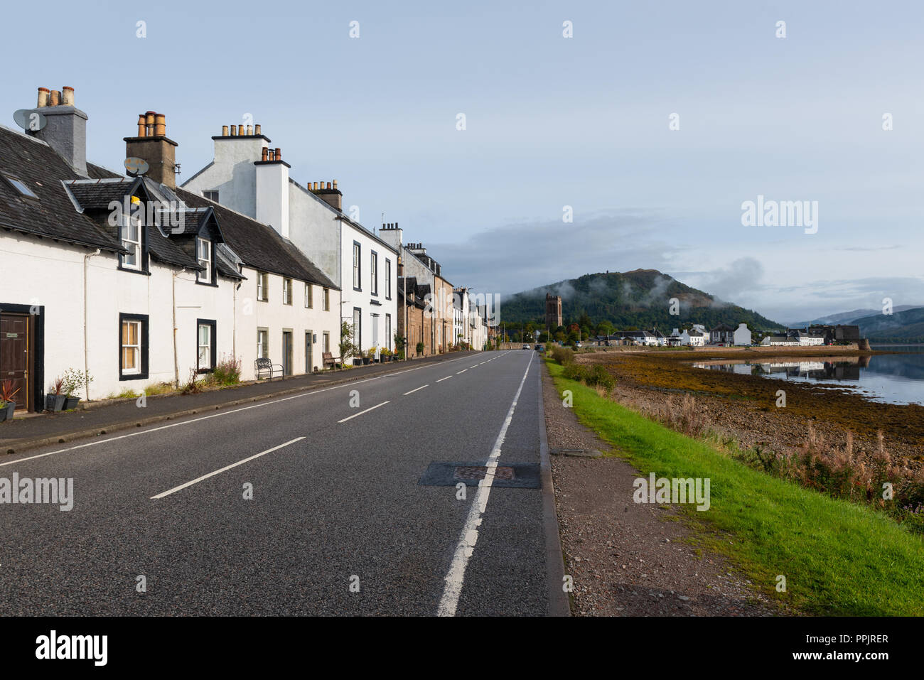 Die wichtigsten 38 durch Inverary am Loch Fyne Schottland Stockfoto