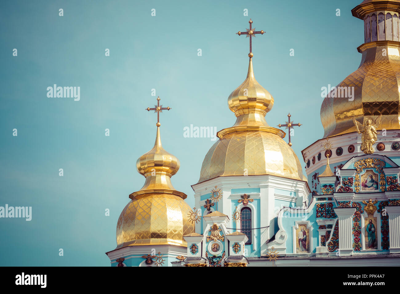 Pechersk Lavra oder das Kiewer Höhlenkloster. in Kiew, Ukraine. Stockfoto