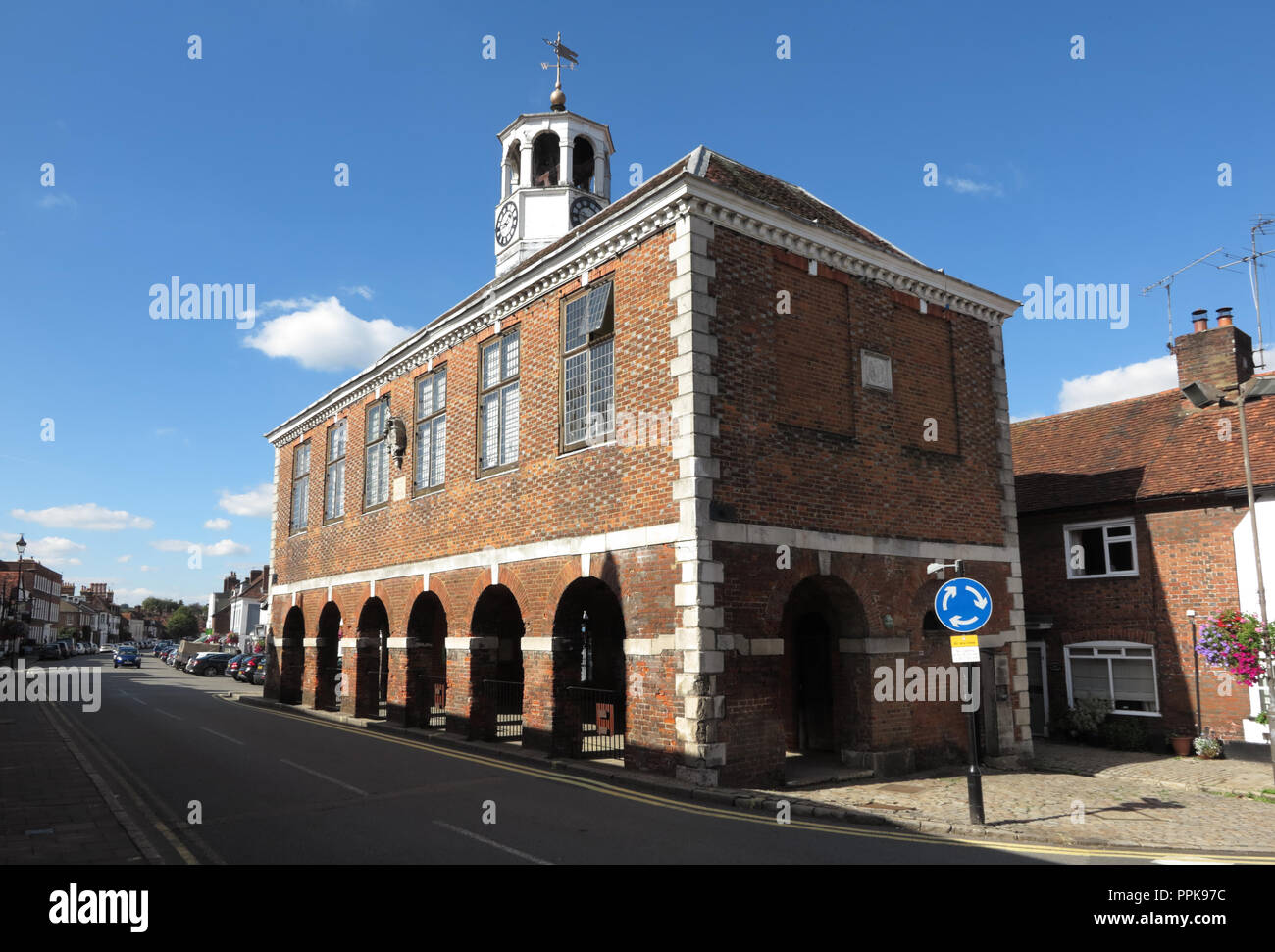 Markthalle, High Street, Amersham, Buckinghamshire Stockfoto