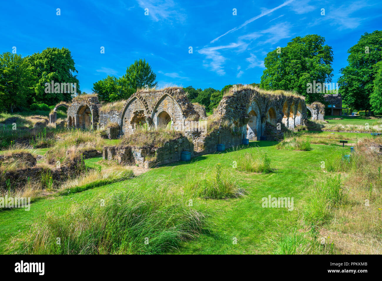 Hailes Abbey, Gloucestershire, England, Vereinigtes Königreich, Europa Stockfoto
