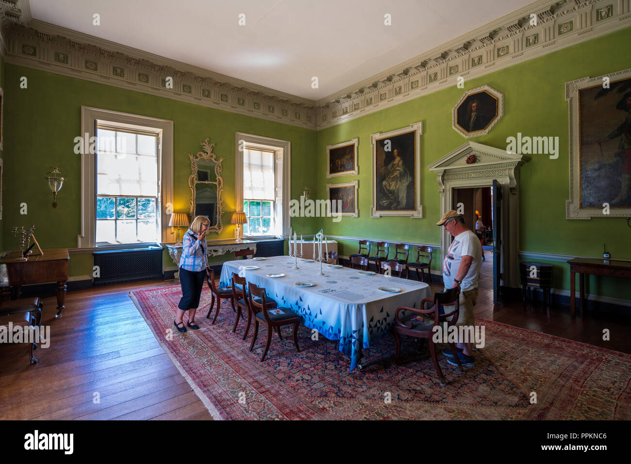 Lacock Abbey in Lacock, Wiltshire, England, Vereinigtes Königreich, Europa Stockfoto