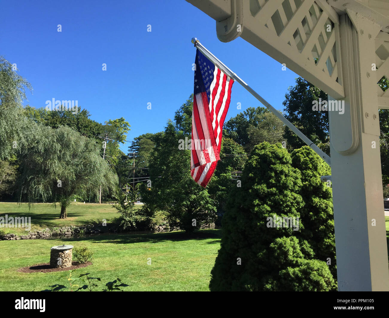 Amerika Kleinstadt Pavillon Stockfoto