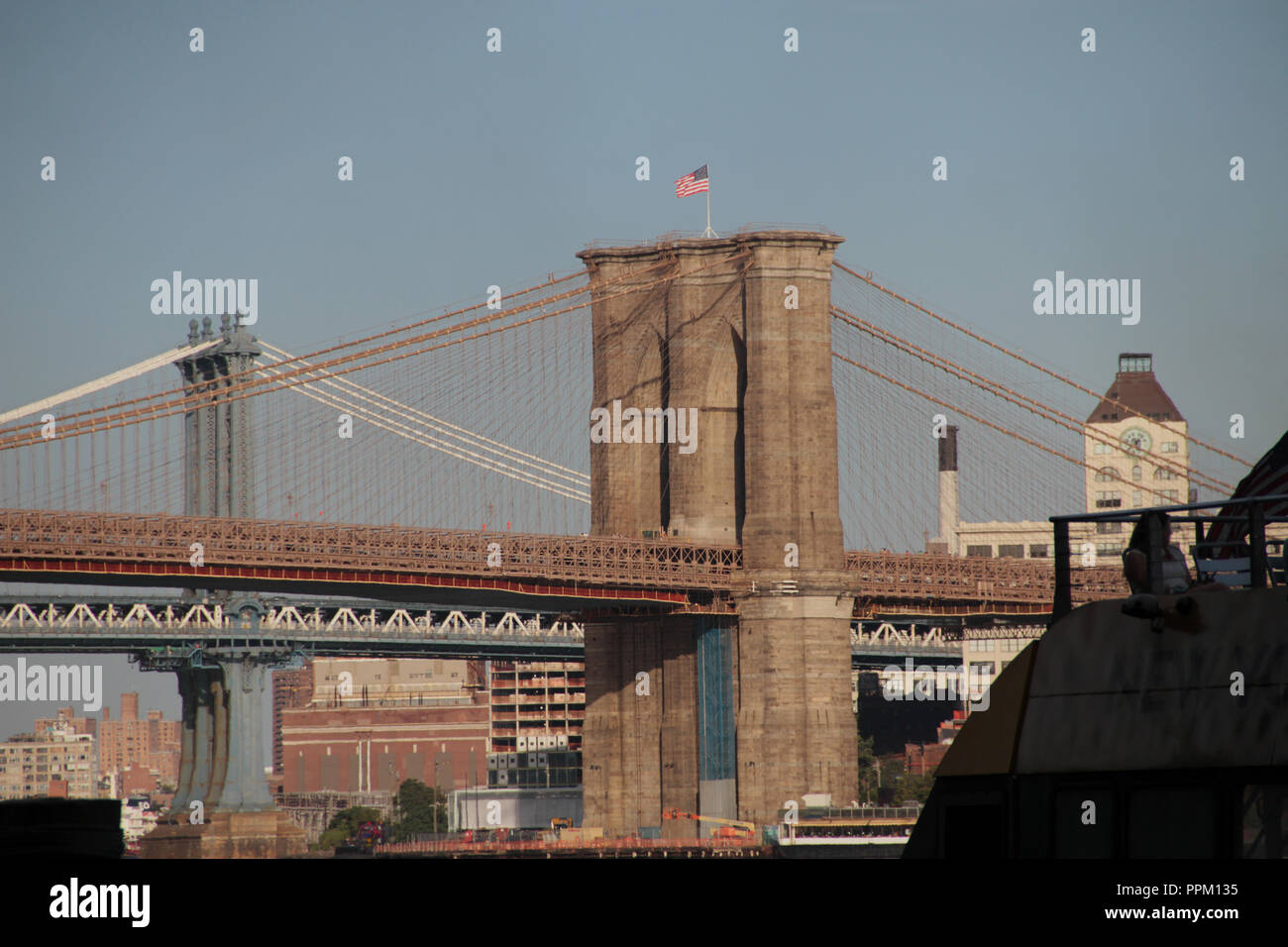Brooklyn Bridge Stockfoto