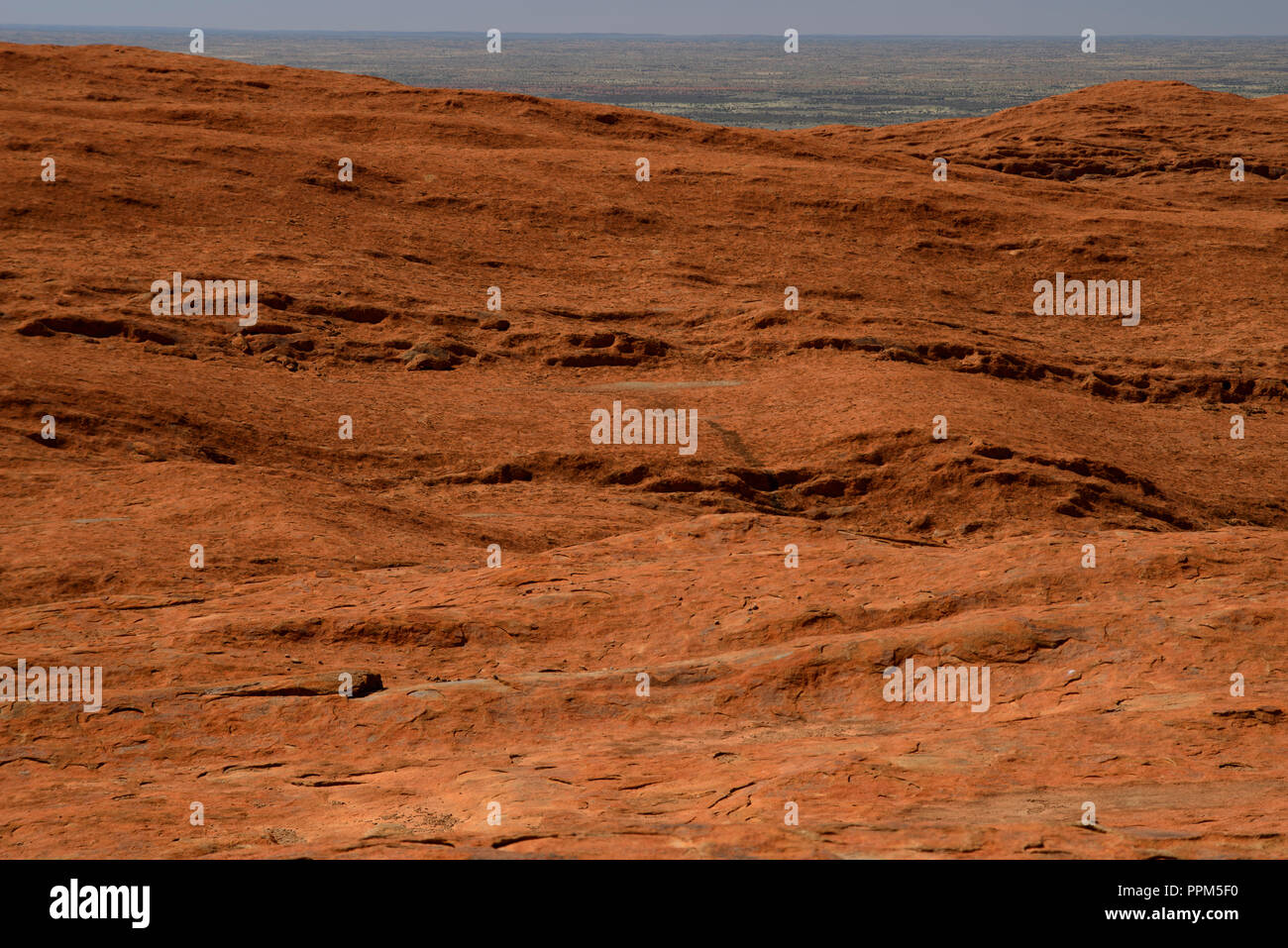 Climbing Uluru, Ayers Rock, Uluru Kata Tjutas National Park, Australien Stockfoto