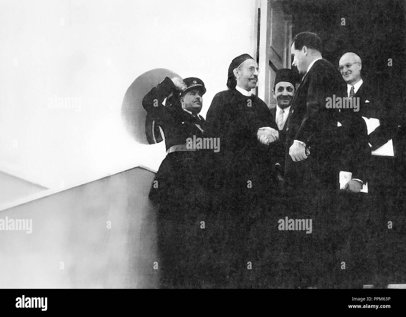 Sayyid Muhammad Idris Bin Muhammad Al Mahdi As Senussi Schwarzweiß