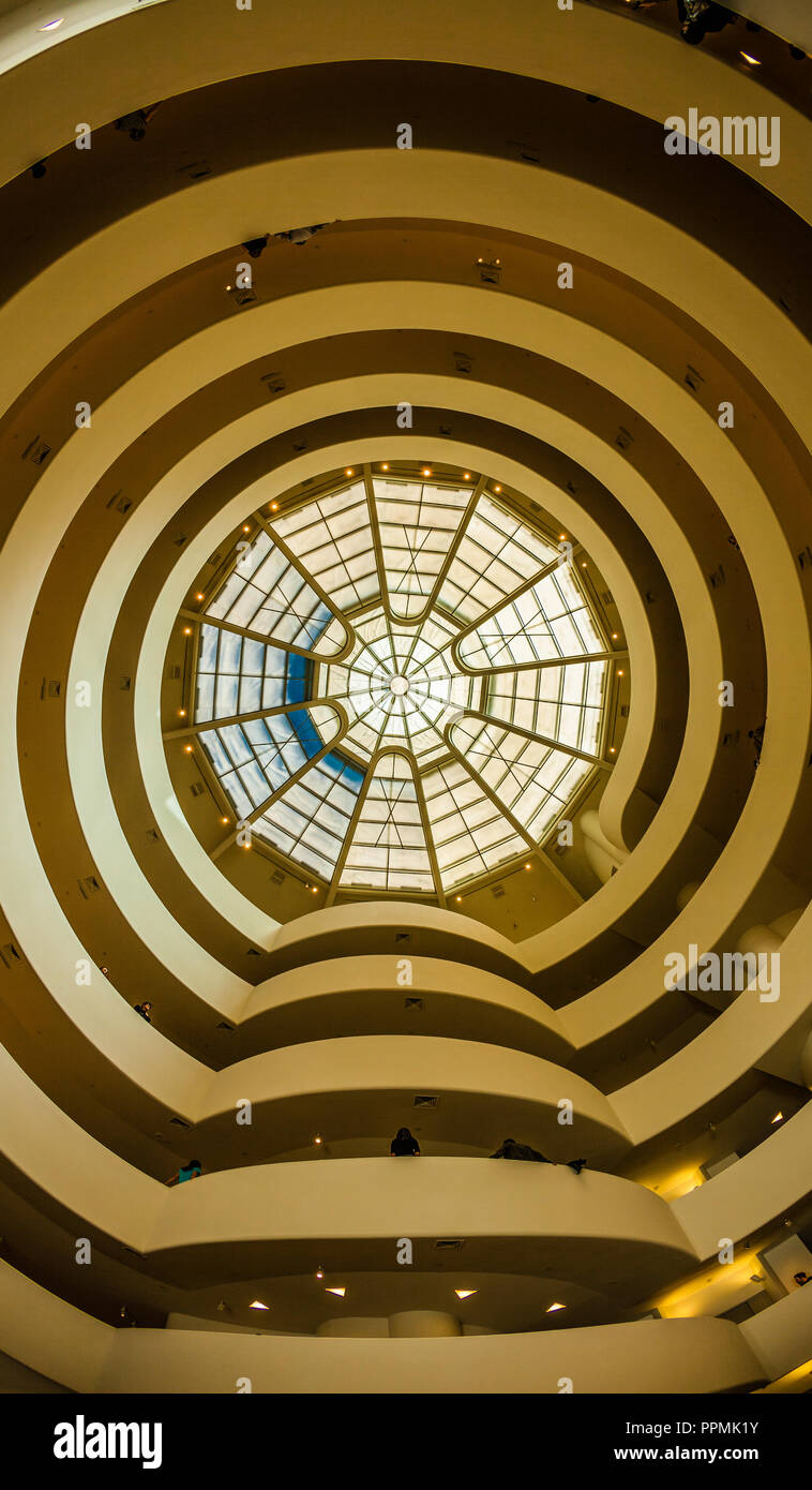 Solomon R. Guggenheim Museum Manhattan New York, New York, USA Stockfoto