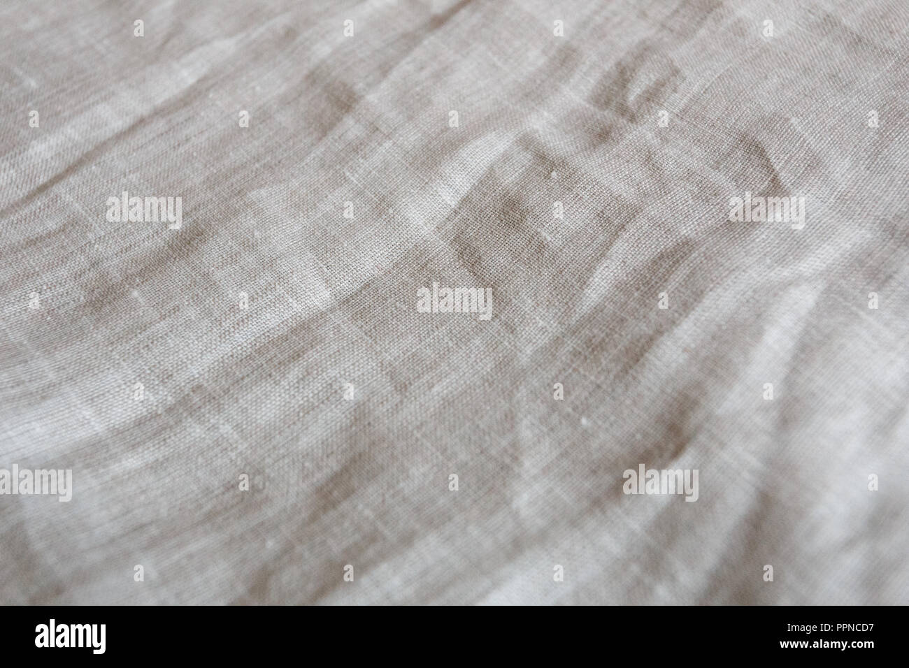 Natürliche Leinen Hintergrund Nahaufnahme Stockfoto