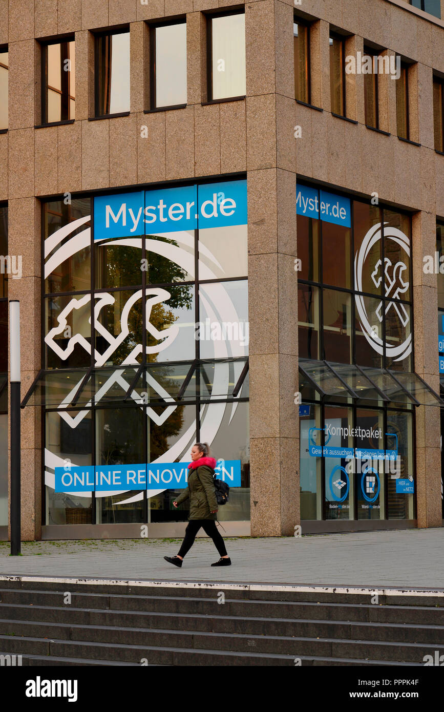 Myster.de, Freistuhl, Dortmund, Nordrhein-Westfalen, Deutschland Stockfoto