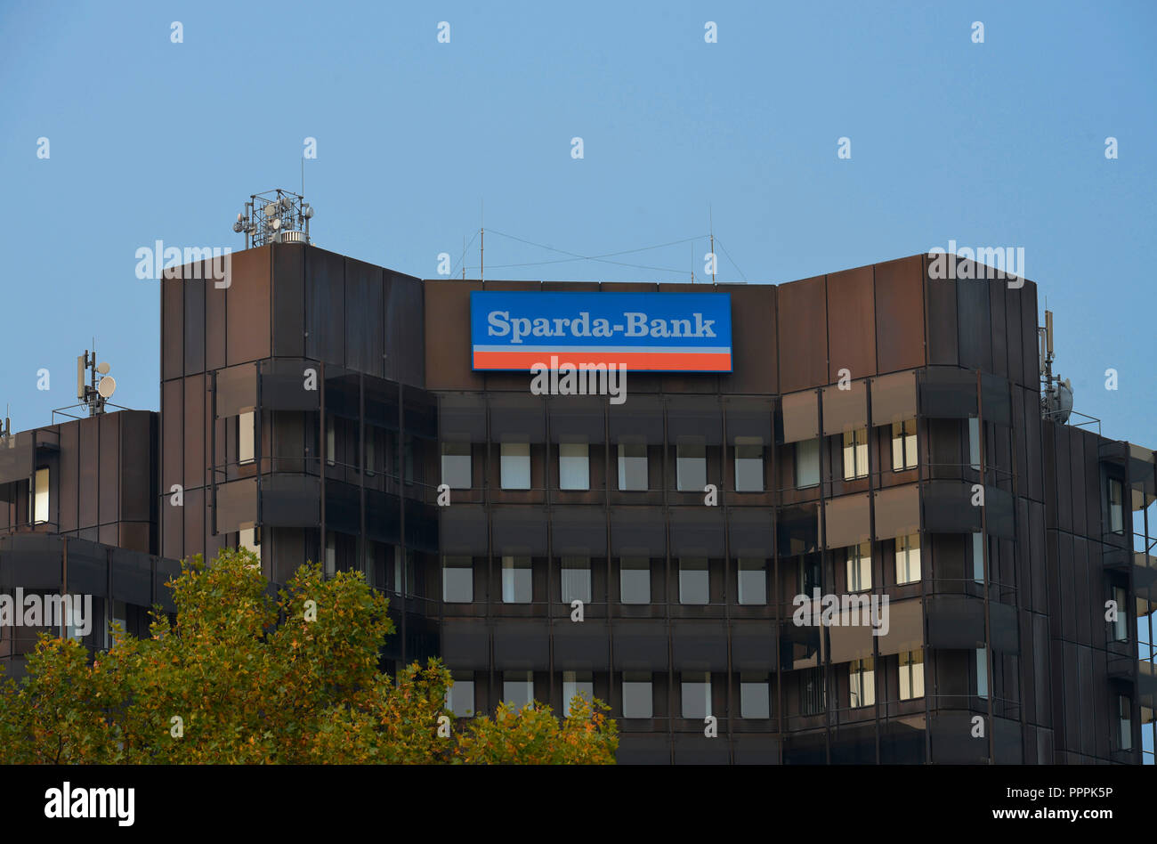 Sparda-Bank, Hansastraße, Dortmund, Nordrhein-Westfalen, Deutschland Stockfoto