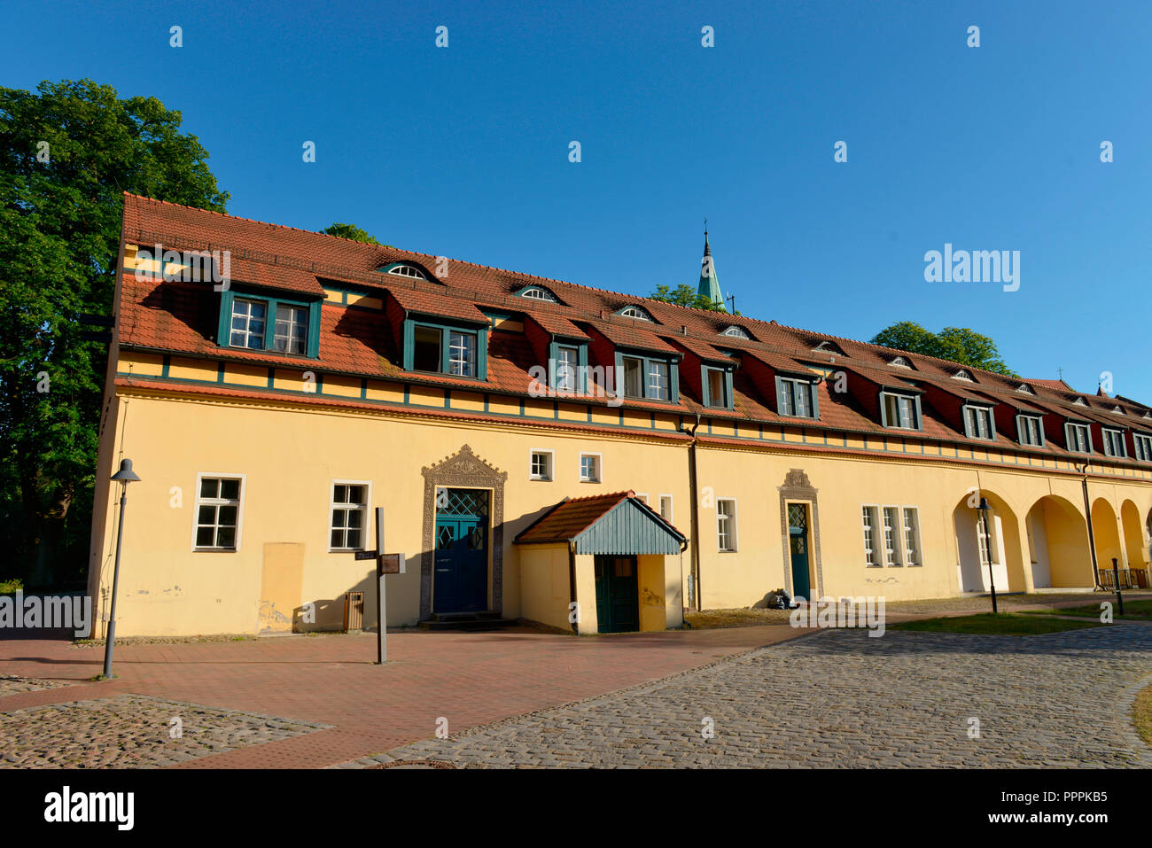 Elisabethhaus, Kloster Lehnin, Brandenburg, Deutschland Stockfoto