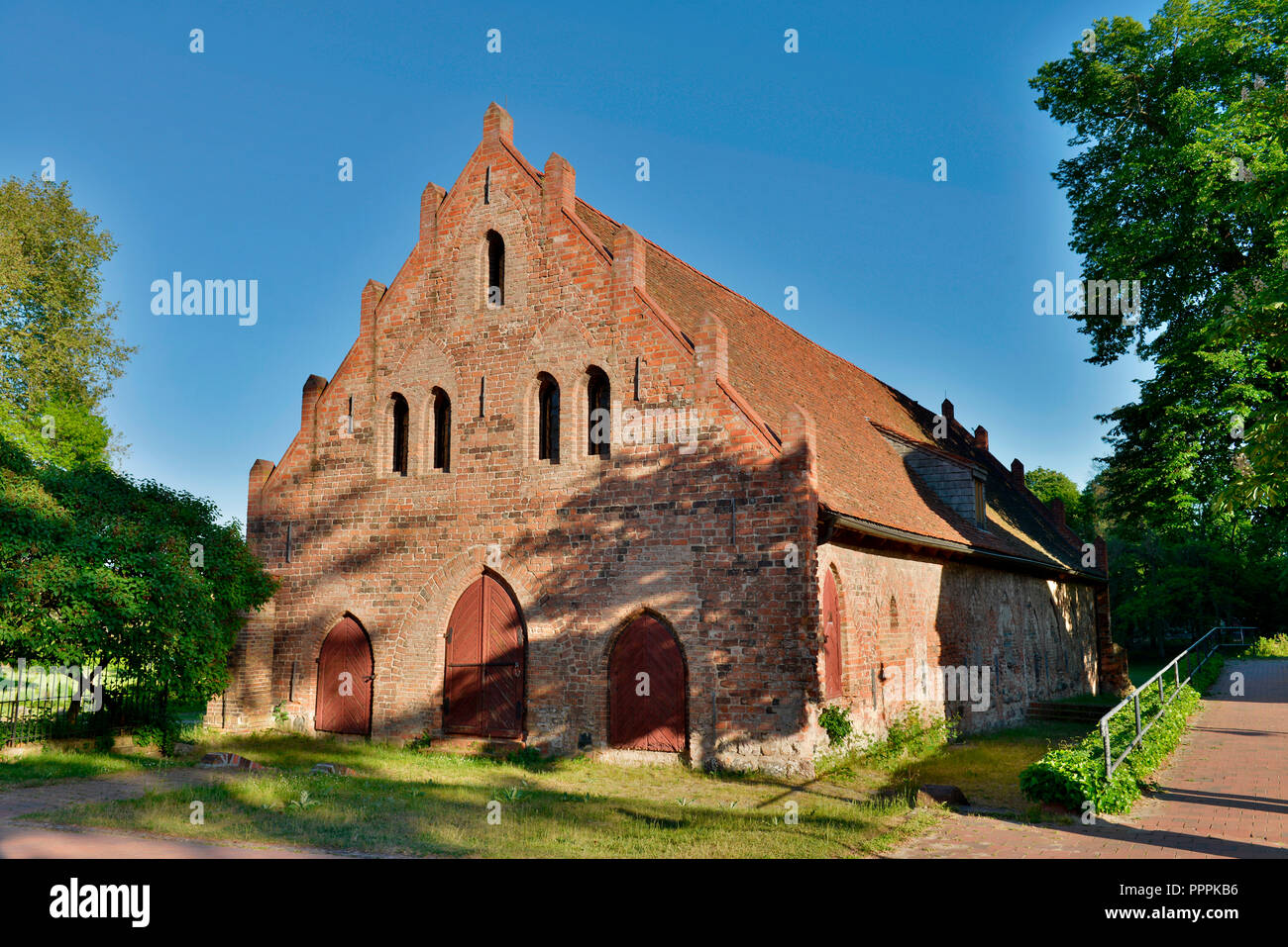 Kornspeicher, Kloster Lehnin, Brandenburg, Deutschland Stockfoto