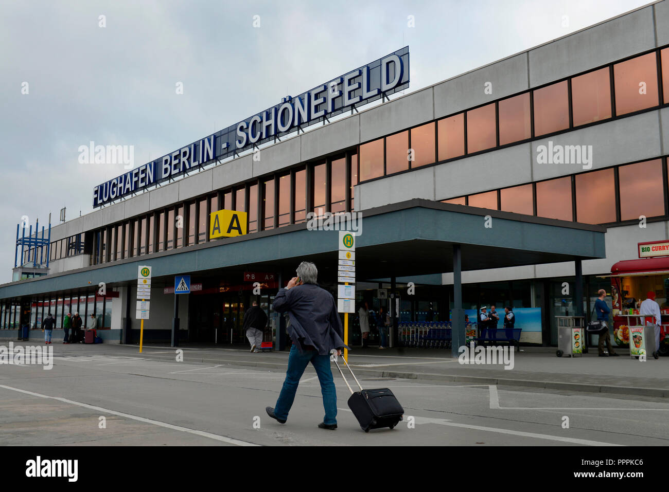 Terminal A, Flughafen, Schönefeld, Brandenburg, Deutschland Stockfoto