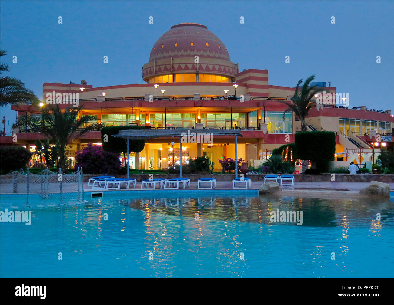Malikia Resort, Marsa Alam, Aegypten Stockfoto