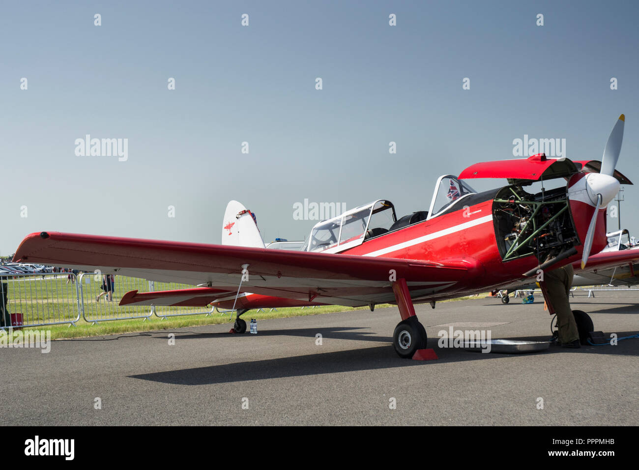 Bayerische Flugzeugwerke Bf Canada Chipmunk trainer Ebene Stockfoto