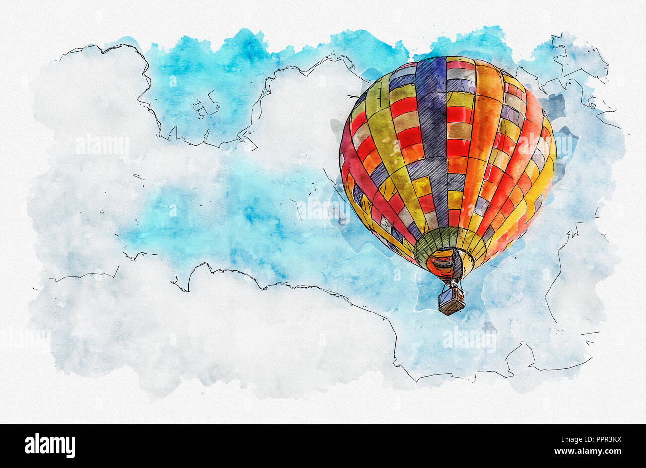 luftfahrt-ballon-malerei-fotos-und-bildmaterial-in-hoher-aufl-sung