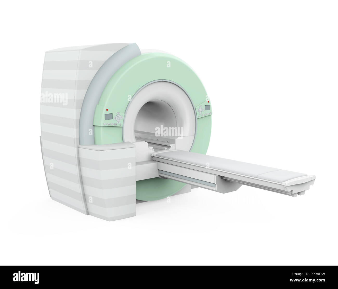 CT-Scanner Tomographie isoliert Stockfoto