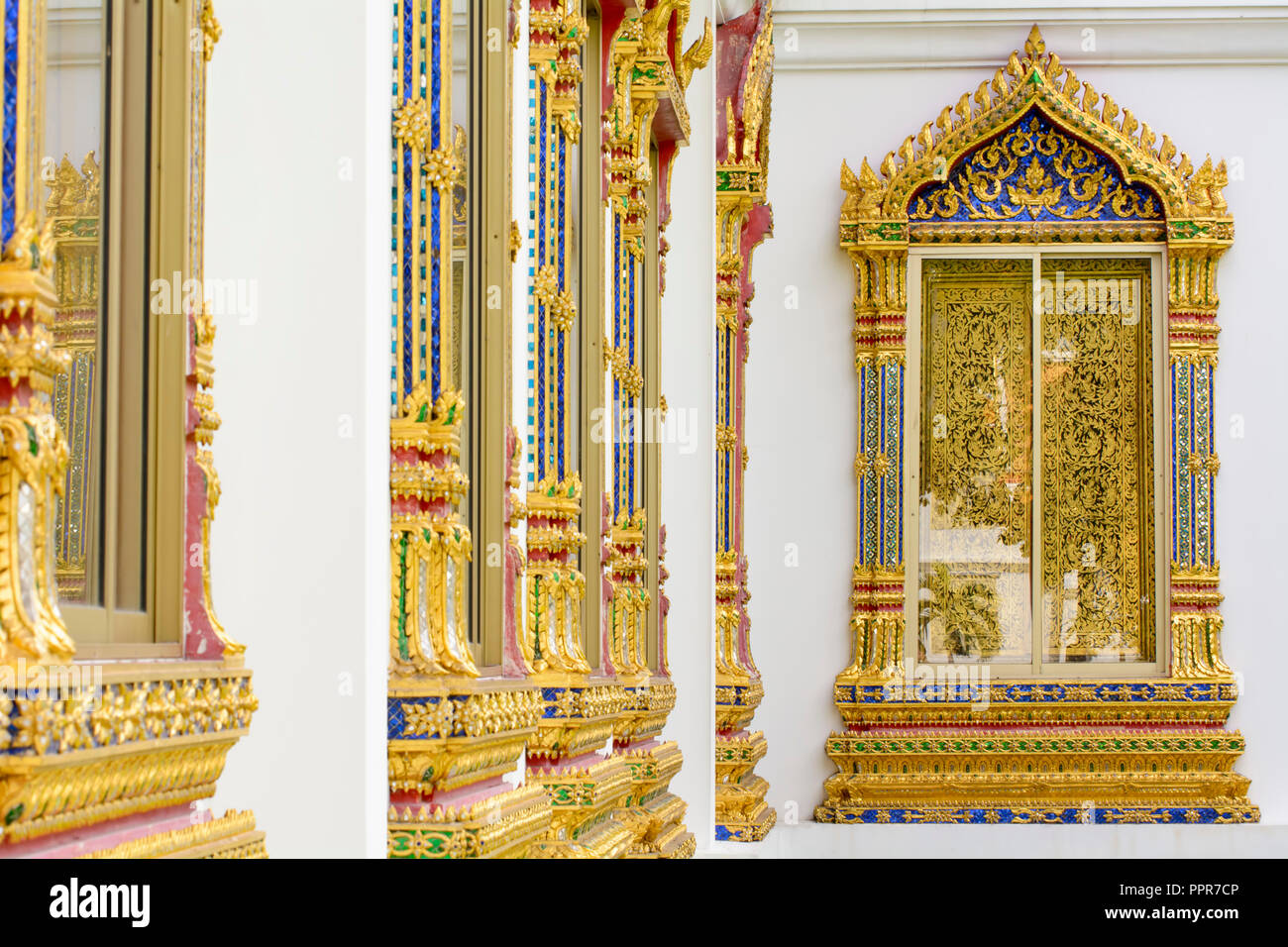 Wat Benchamabophit in Bangkok, Thailand Stockfoto