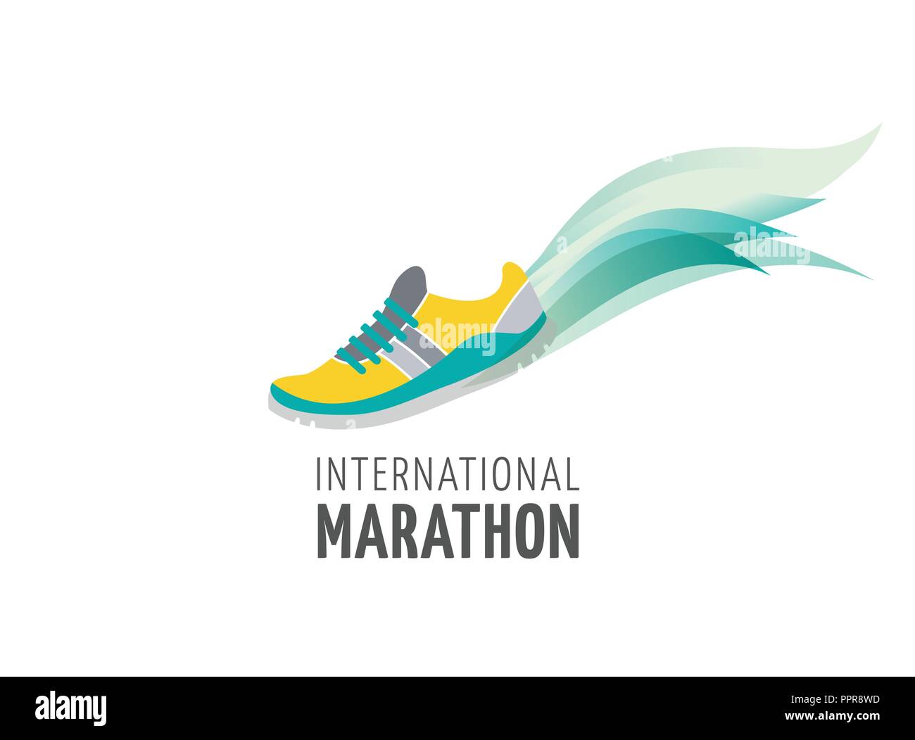 Lauf logo Stock-Vektorgrafiken kaufen - Alamy