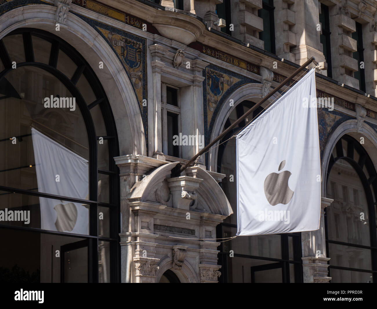 Apple Store Regents Street, Regents Street, London, England, UK, GB. Stockfoto