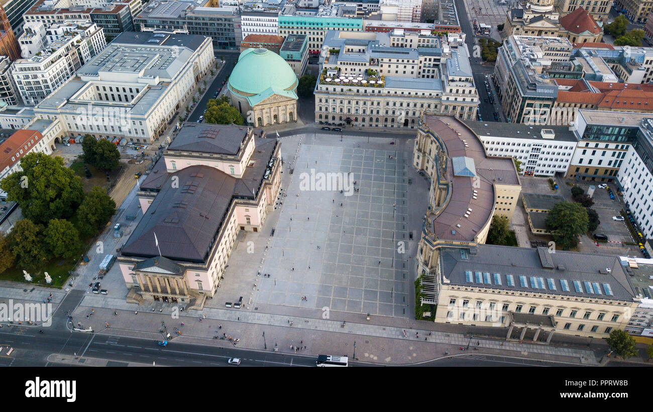 Gedenkstätte für den 10. Mai 1933 NS-Bücherverbrennung, Staatsoper Berlin, Humboldt-Universität, Berlin, Deutschland Stockfoto