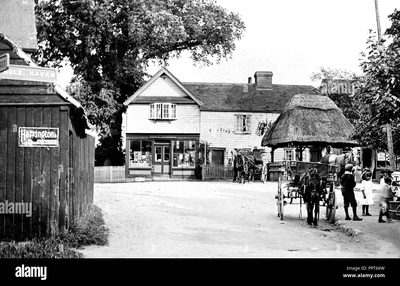 Canvey Island Postamt 1900 Stockfoto