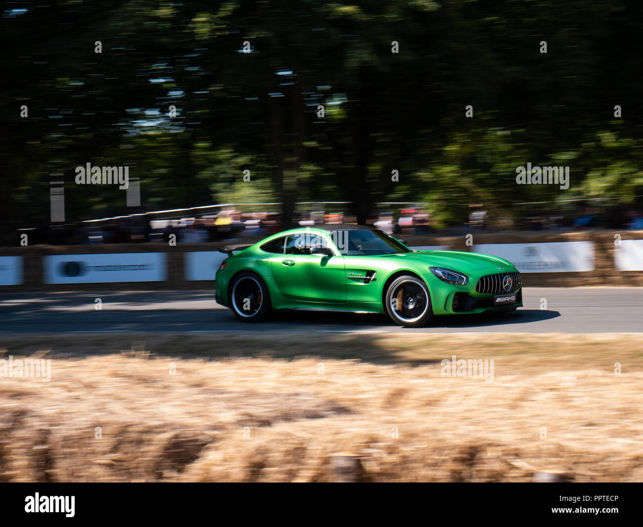 Mercedes-Benz AMG GTR in Goodwood Festival der Geschwindigkeit 2018. Stockfoto