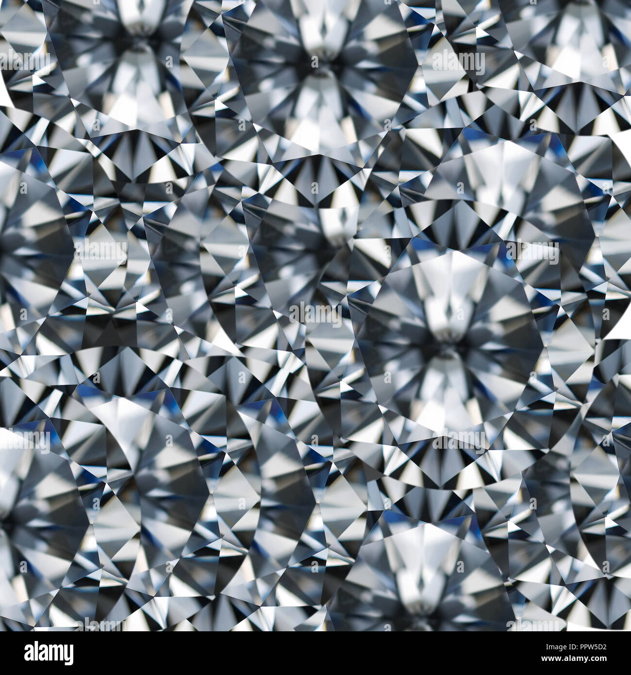 Textur einer leuchtenden Umlauf Diamant Edelstein Edelstein Stockfoto