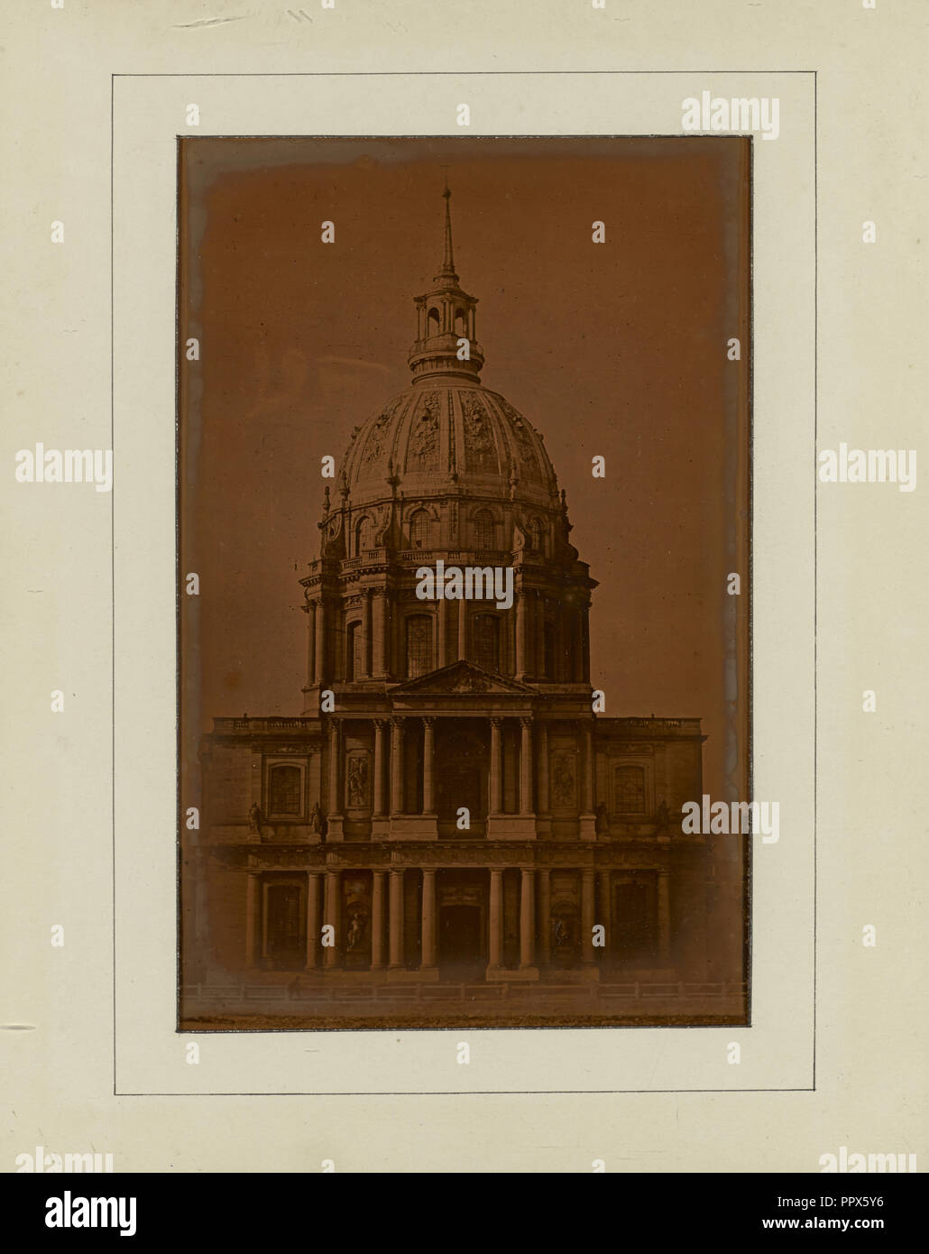 Kuppel von St. Louis-des-Invalides, Dôme des Invalides; Armand-Hippolyte-Louis Fizeau, Französisch, 1819 - 1896, 1840 - 1843 Stockfoto