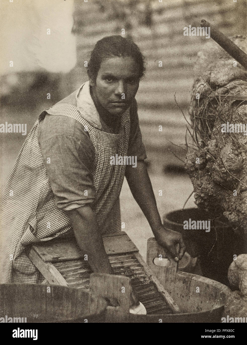 Montag, melungeon Frau, Wahrscheinlich, Nord-Carolina, Doris Ulmann, amerikanischen, 1882 - 1934, ca. 1929; Platin drucken Stockfoto